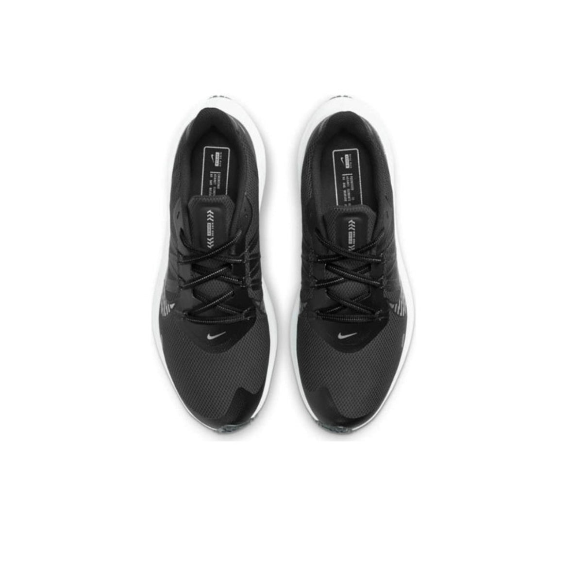 Nike Air Zoom Winflo 7 Shield Black Silver Running Shoes CU3870-001