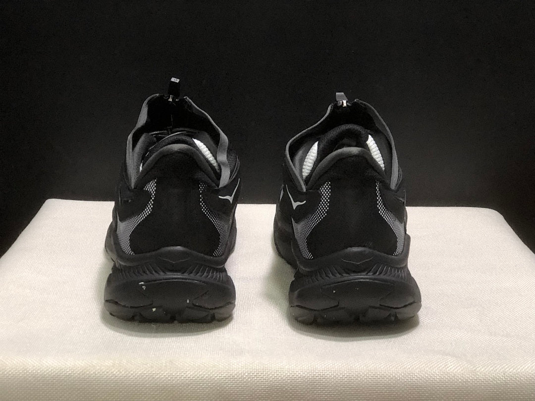 HOKA Project Transport Zip Sneakers in Black