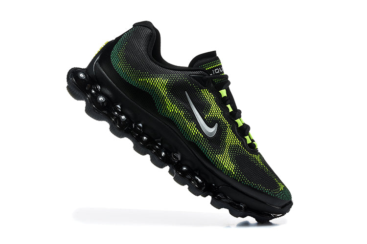 Nike Air Max Black and Volt Green Sneakers