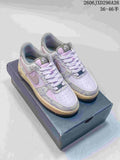 Nike Air Force 1 '07 Low Lavender Pattern Sneakers