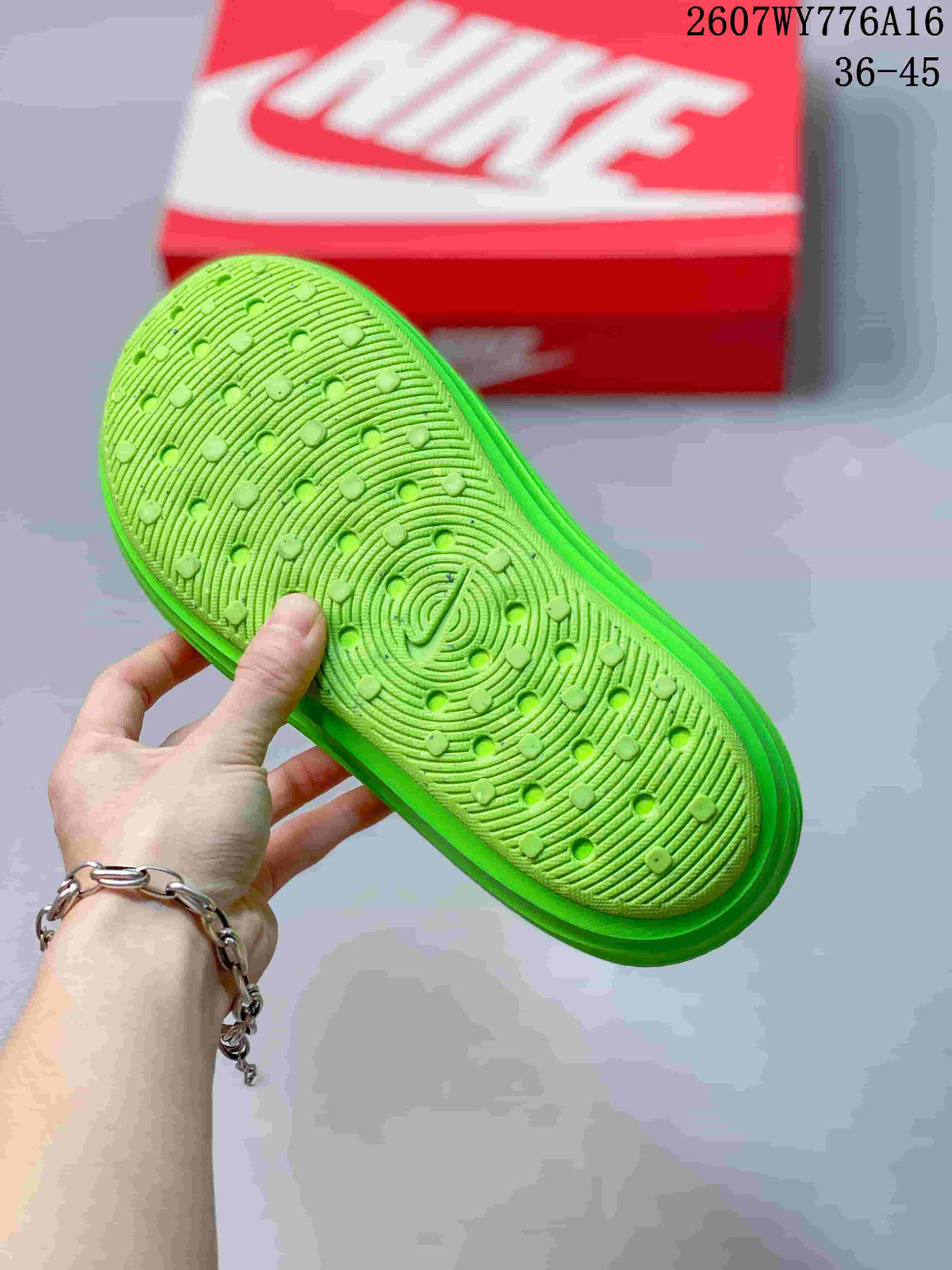 Nike ReactX Rejuven8 Clogs Neon Green 2607WY776A16