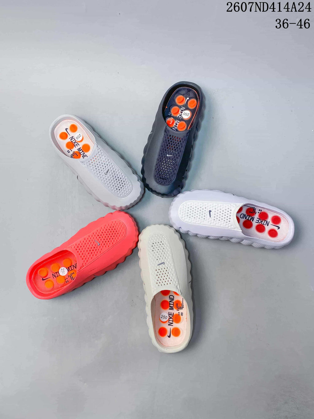 Nike Mind 001 Slip-On Recovery Slides HQ4307-600