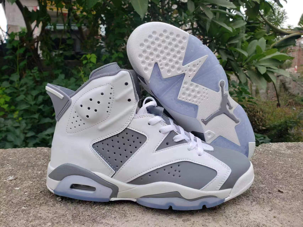 Air Jordan 6 Cool Grey High-Top Sneakers