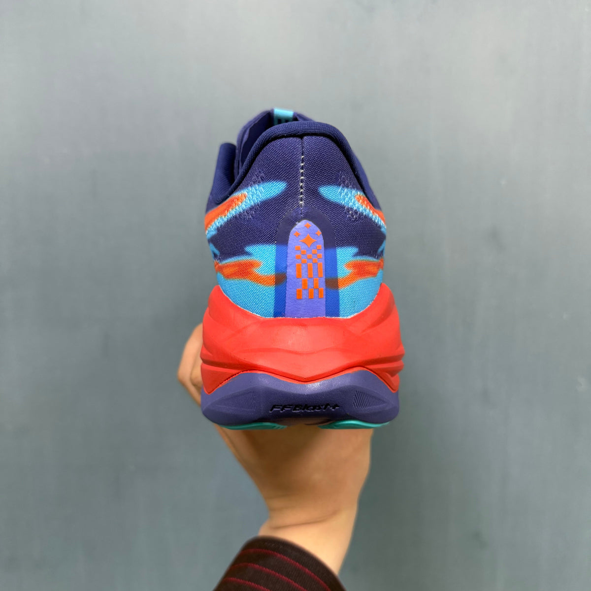 361° P6 Running Shoes in Purple, Orange and Aqua