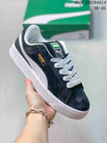 PUMA Suede XL Low-Top Sneakers Black and White