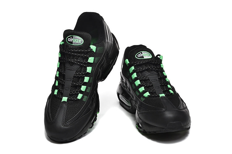 Nike Air Max 95 TT Black and Green Sneakers