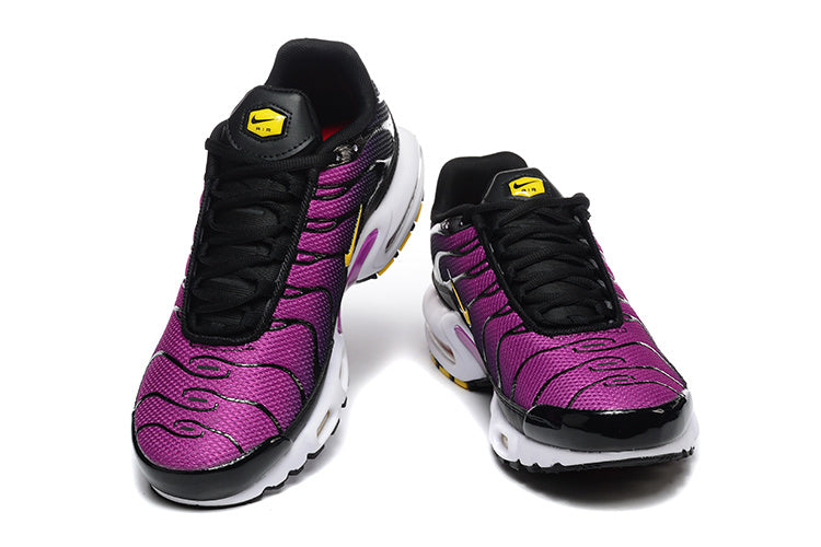 Nike Air Max Plus Sneakers Black Purple Yellow