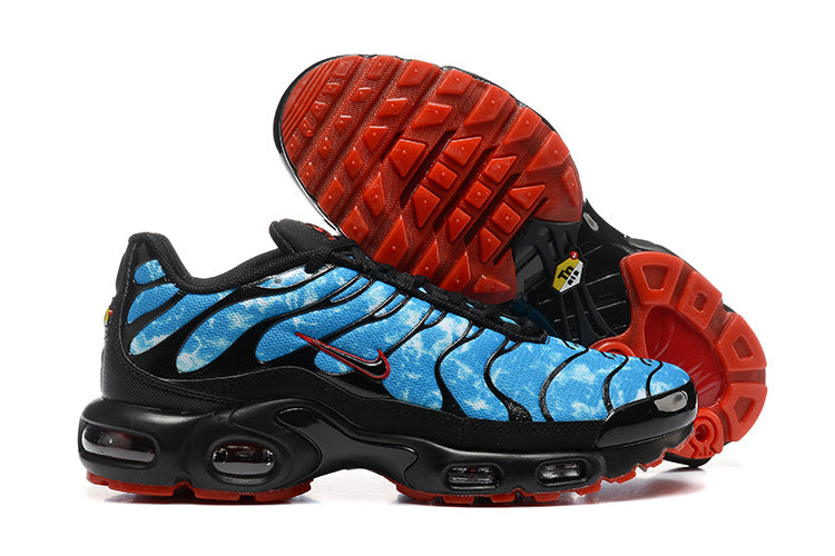 Nike Air Max Plus Blue Pattern Sneakers