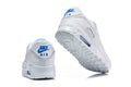 Nike Air Max 90 Sneakers in White and Blue