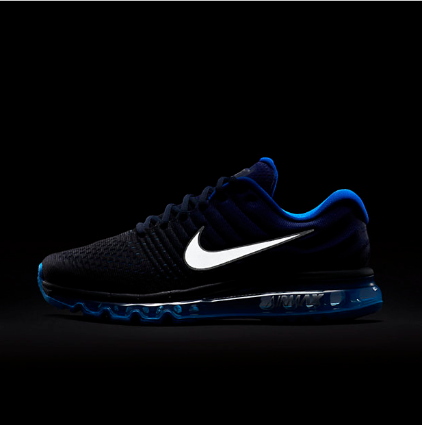 Nike Air Max 2017 Blue Running Shoes 849559-400