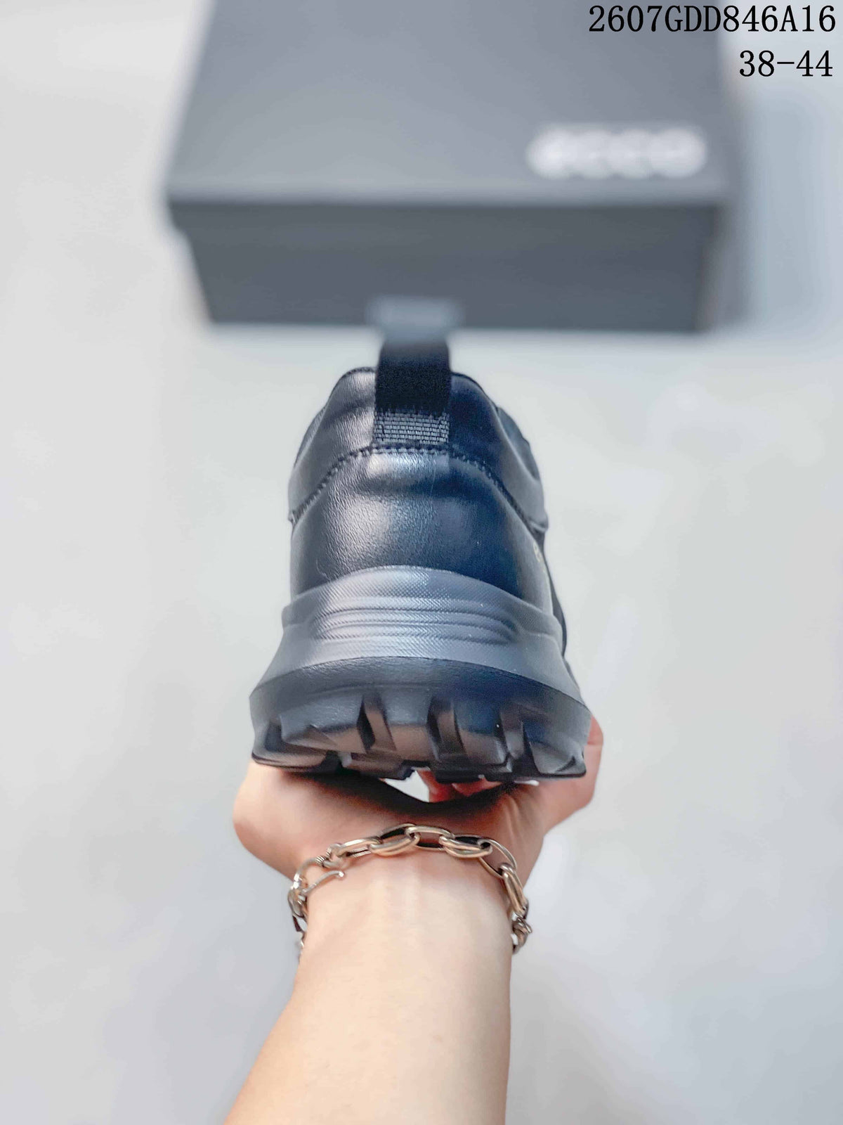 ECCO 2607GDD846A16 Black Mesh Casual Sneakers