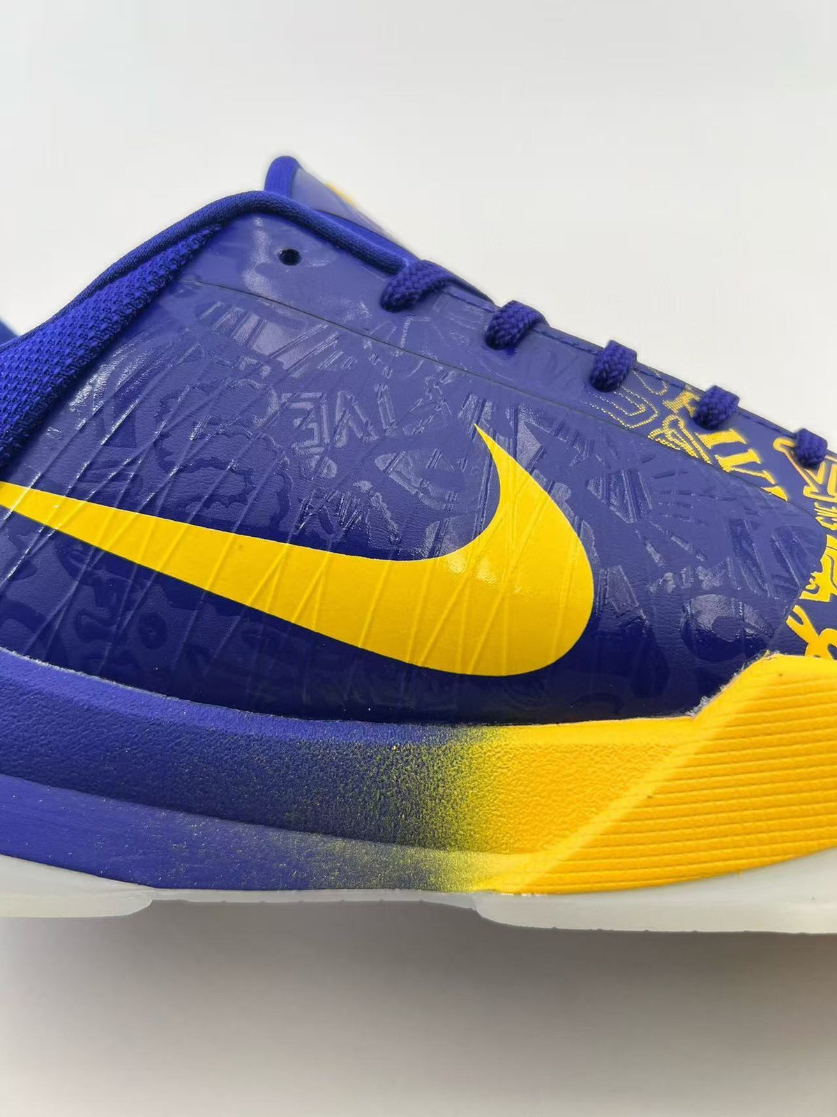 Nike Kobe 5 Protro Basketball Shoes Blue Gold CD4991-400