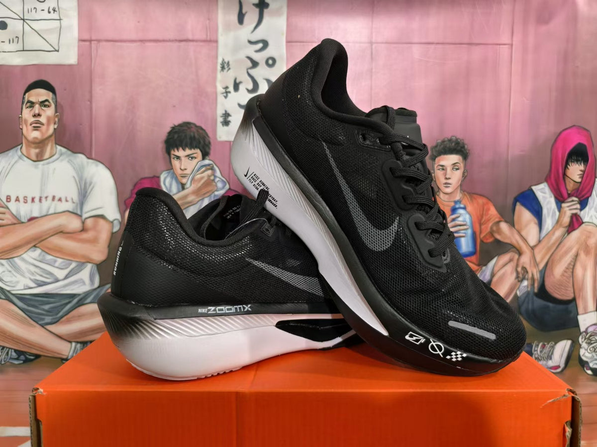 Nike ZoomX Black and White Running Shoes