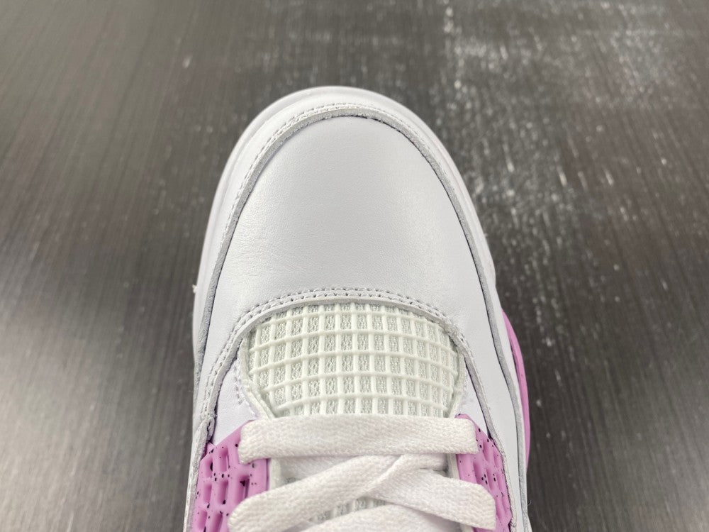 Jordan Air Jordan 4 Retro White and Pink Sneakers CT8527-116
