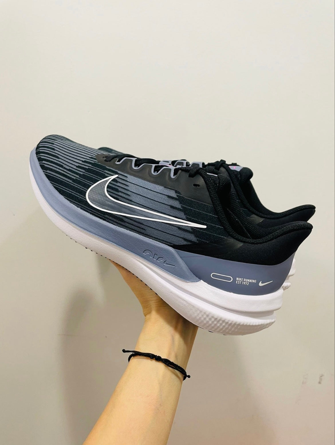 Nike Air Winflo 9 Running Shoes Black Grey DD6203-008