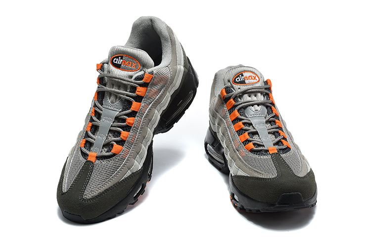 Nike Air Max 95 TT Grey and Orange Sneakers