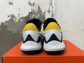 Nike Basketball Shoes, White, Navy and Yellow