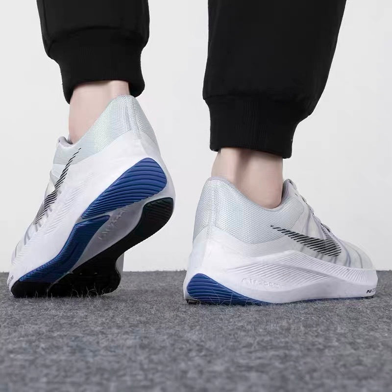 Nike Zoom Winflo 7 Running Shoes White Blue CW3419-008