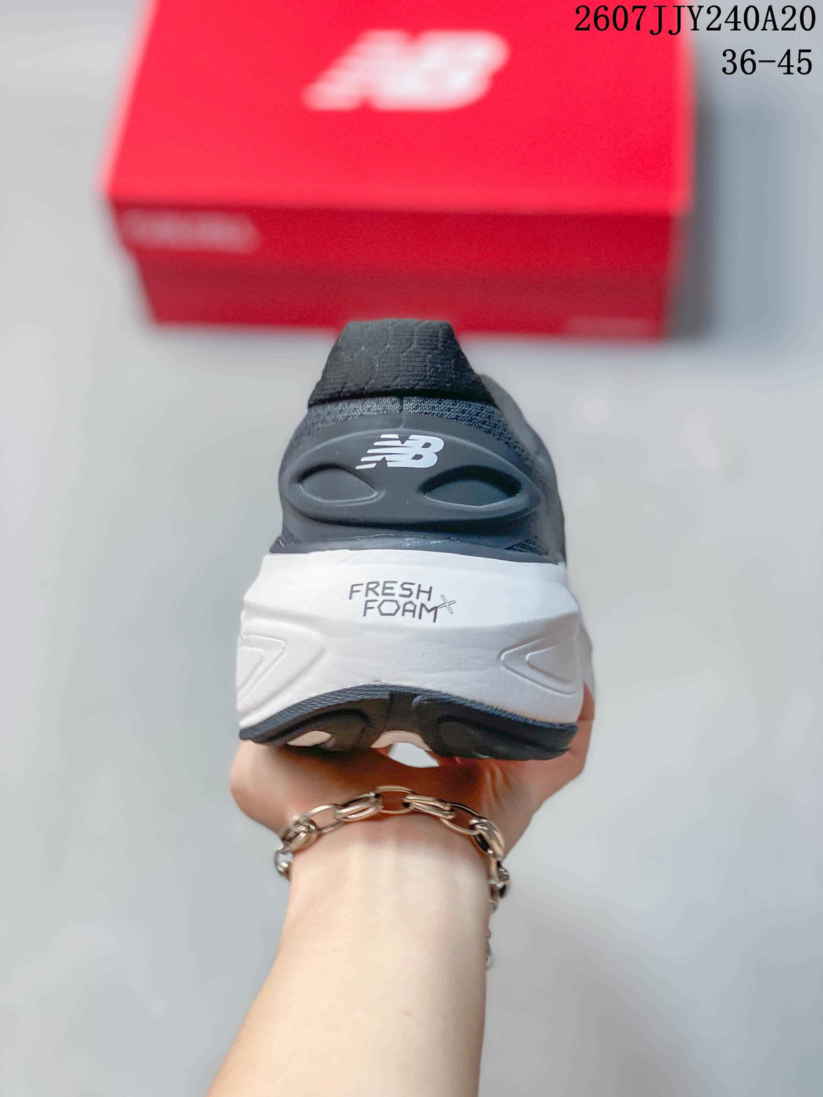 New Balance Fresh Foam X More v6 Running Shoes Dark Gray 712105EEU