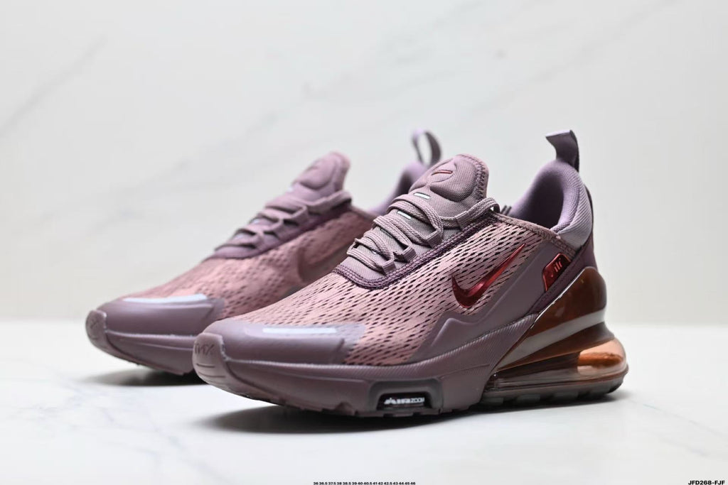 Nike Air Max 270 Burgundy Running Shoes