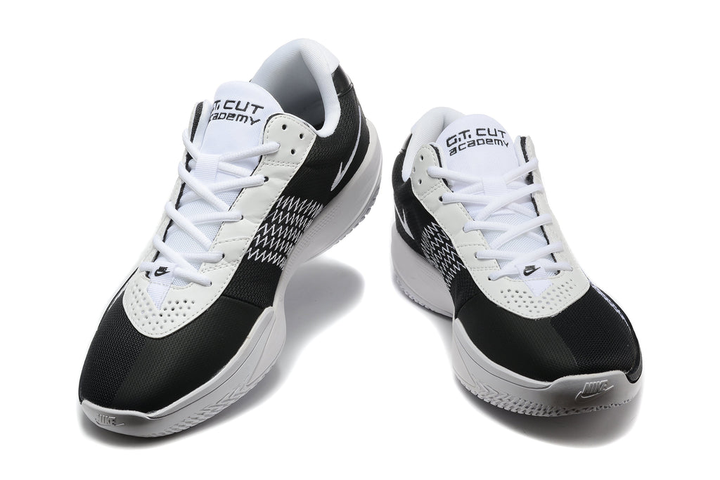 Nike G.T. Cut Academy Basketball Shoes, Black/White