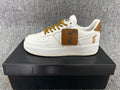 Nike Air Force 1 Low HF5716-111 White and Gold Sneakers