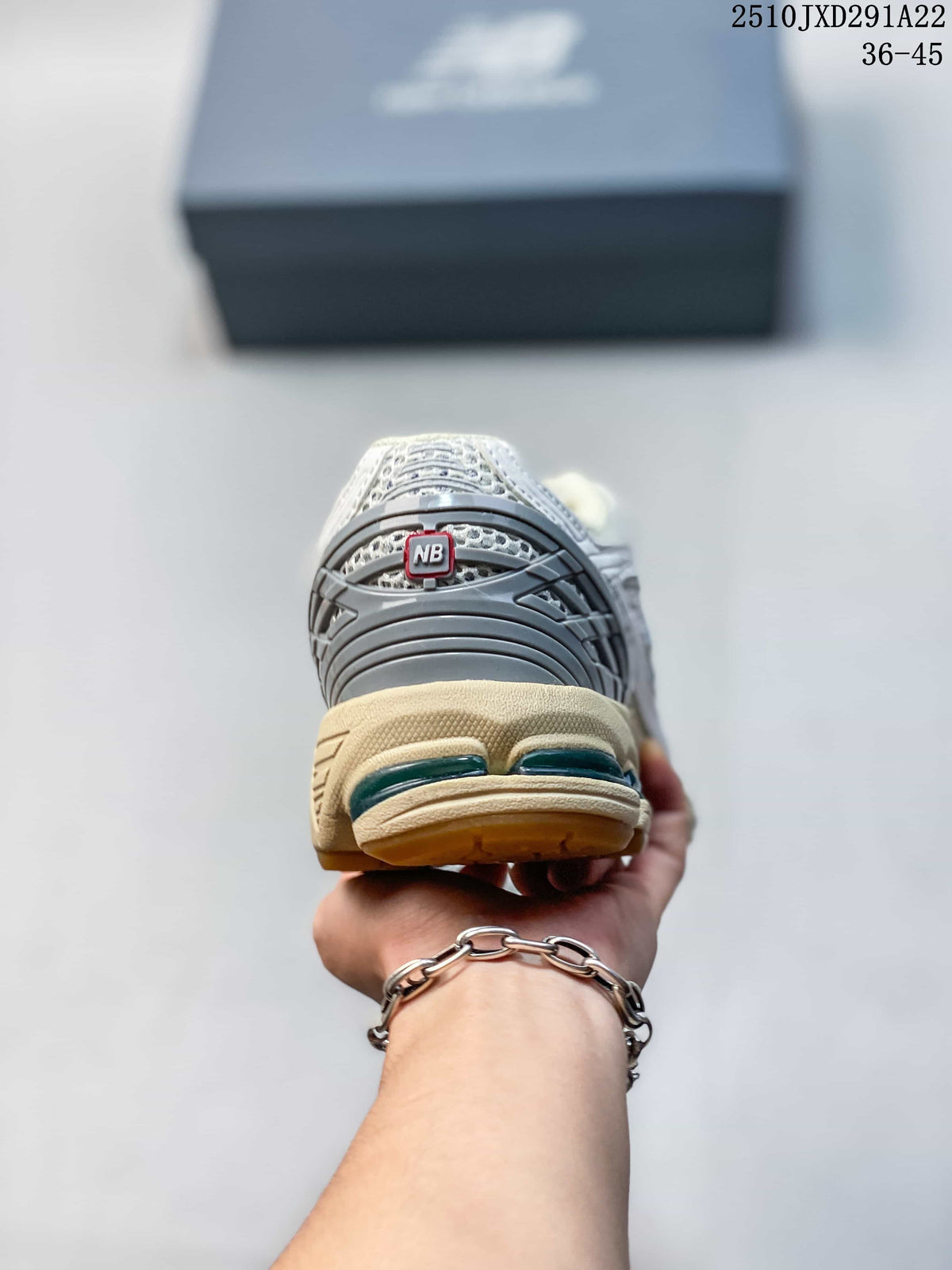 New Balance 1906AD Sneakers in Silver and Green
