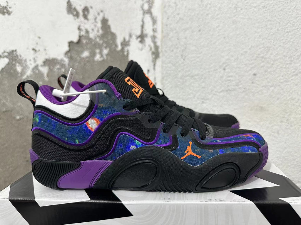 Jordan Jumpman 2020 Black and Purple Basketball Shoes