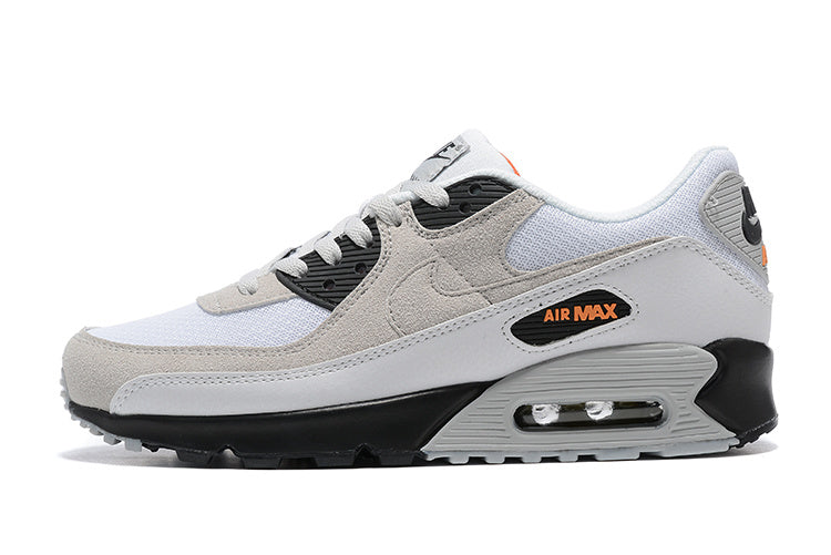 Nike Air Max 90 Sneakers White Grey Black Orange