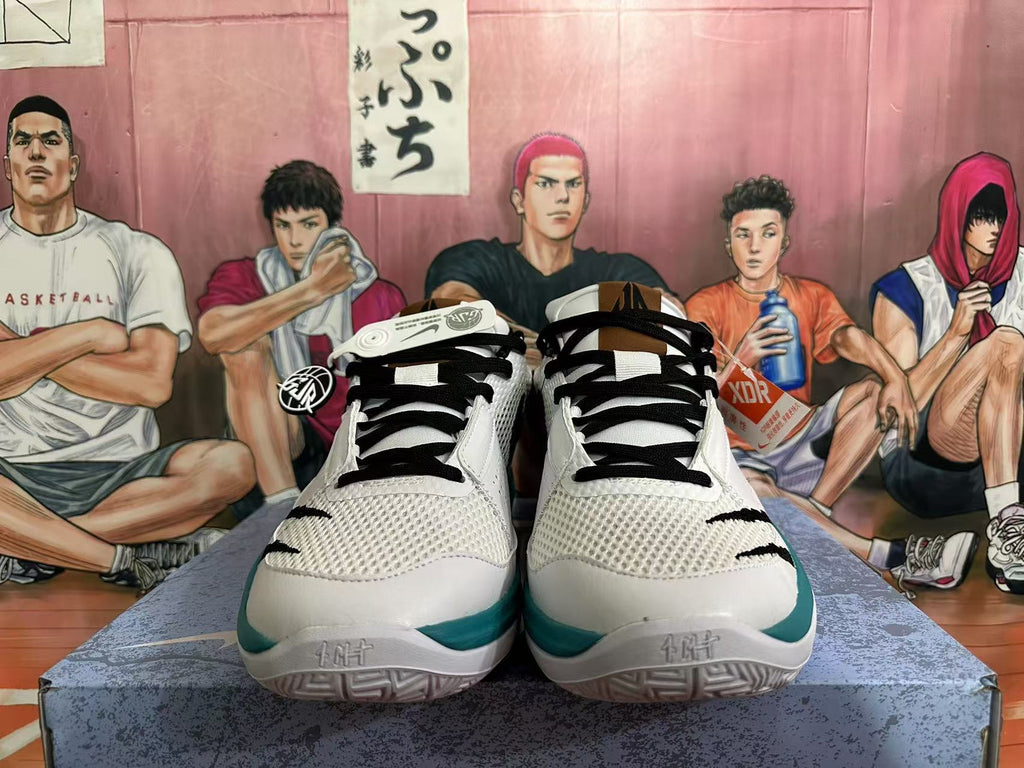 Nike Ja 1 Grizzlies Basketball Shoes White Teal Red