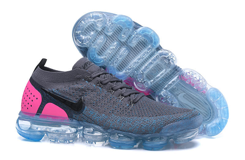 Nike Air VaporMax Flyknit 2 Dark Grey Pink 942843-004