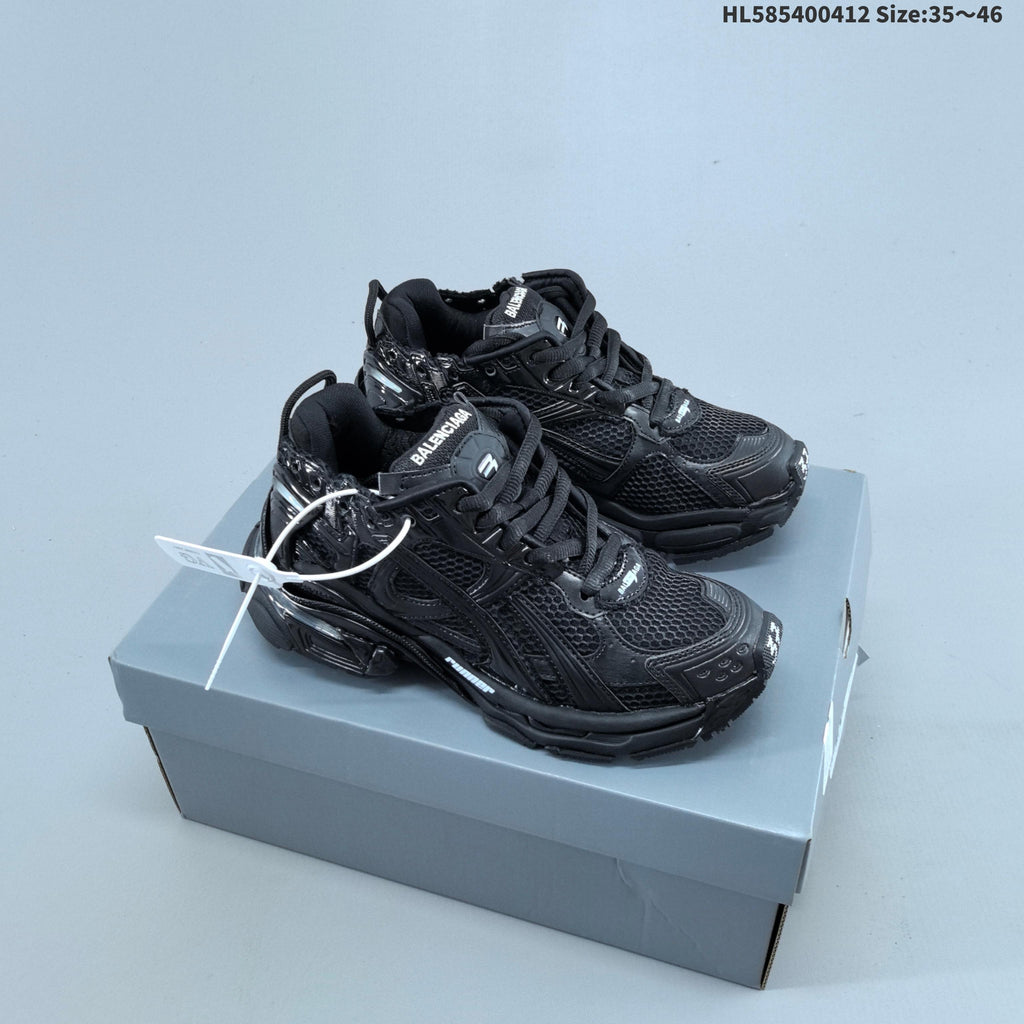 Balenciaga Runner Sneakers in Black
