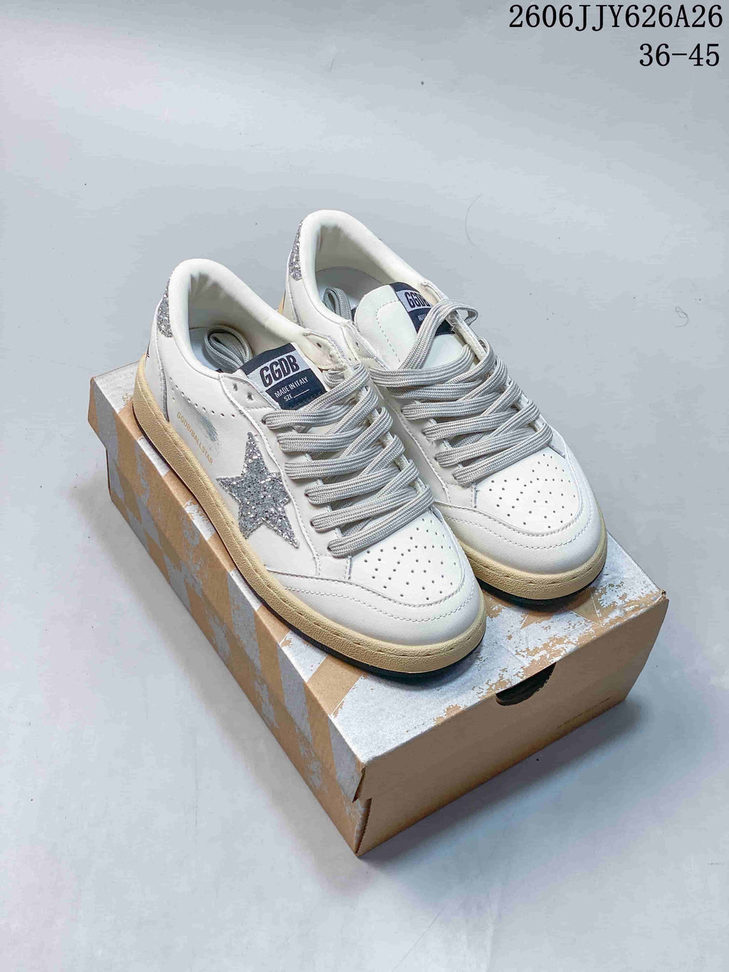 Golden Goose SURARN Star Low-Top Sneakers, White