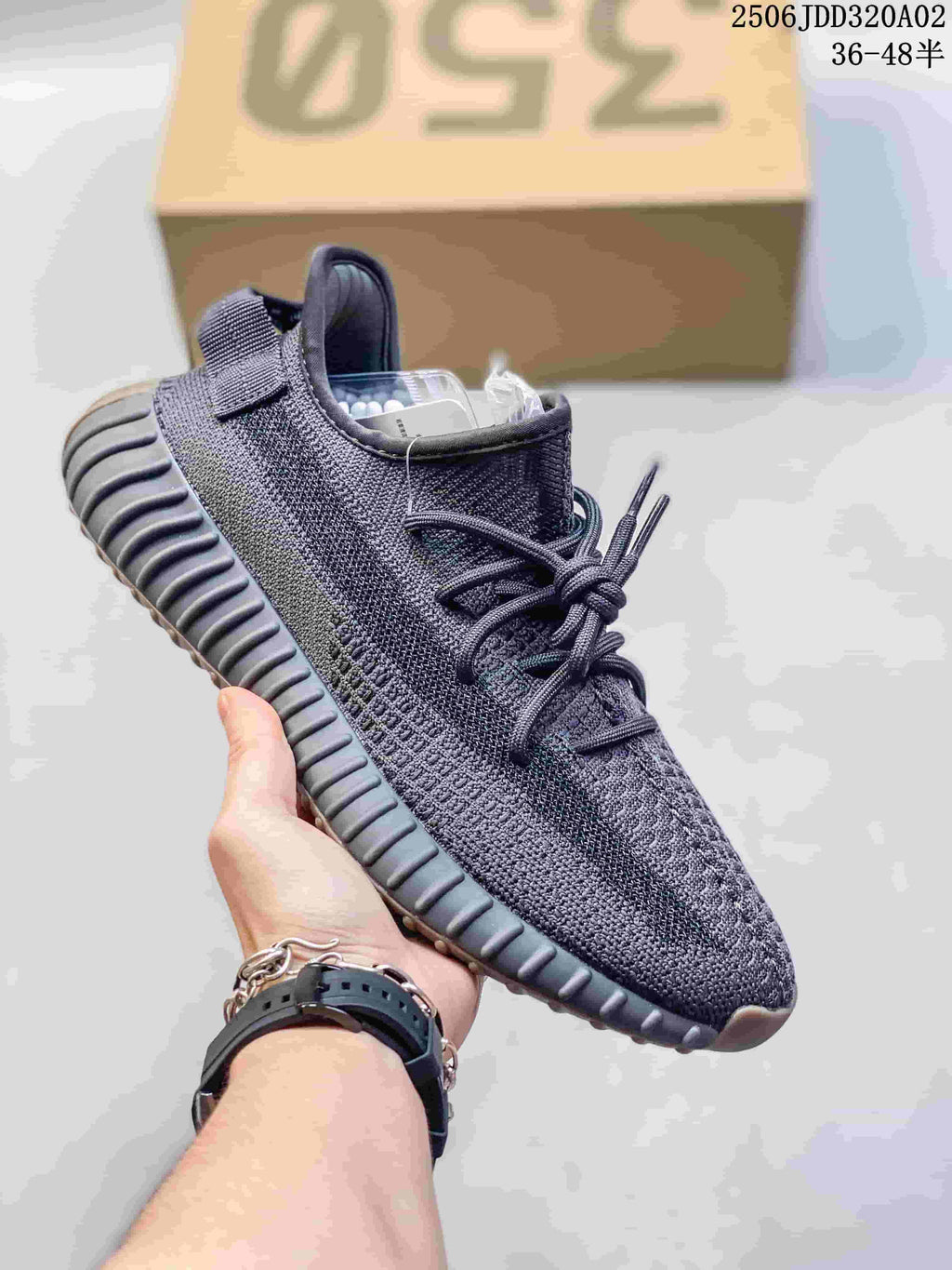 Adidas Yeezy Knit Sneakers with Ribbed Sole