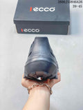 Ecco Gray Outdoor Clogs with Lace-Up Closure