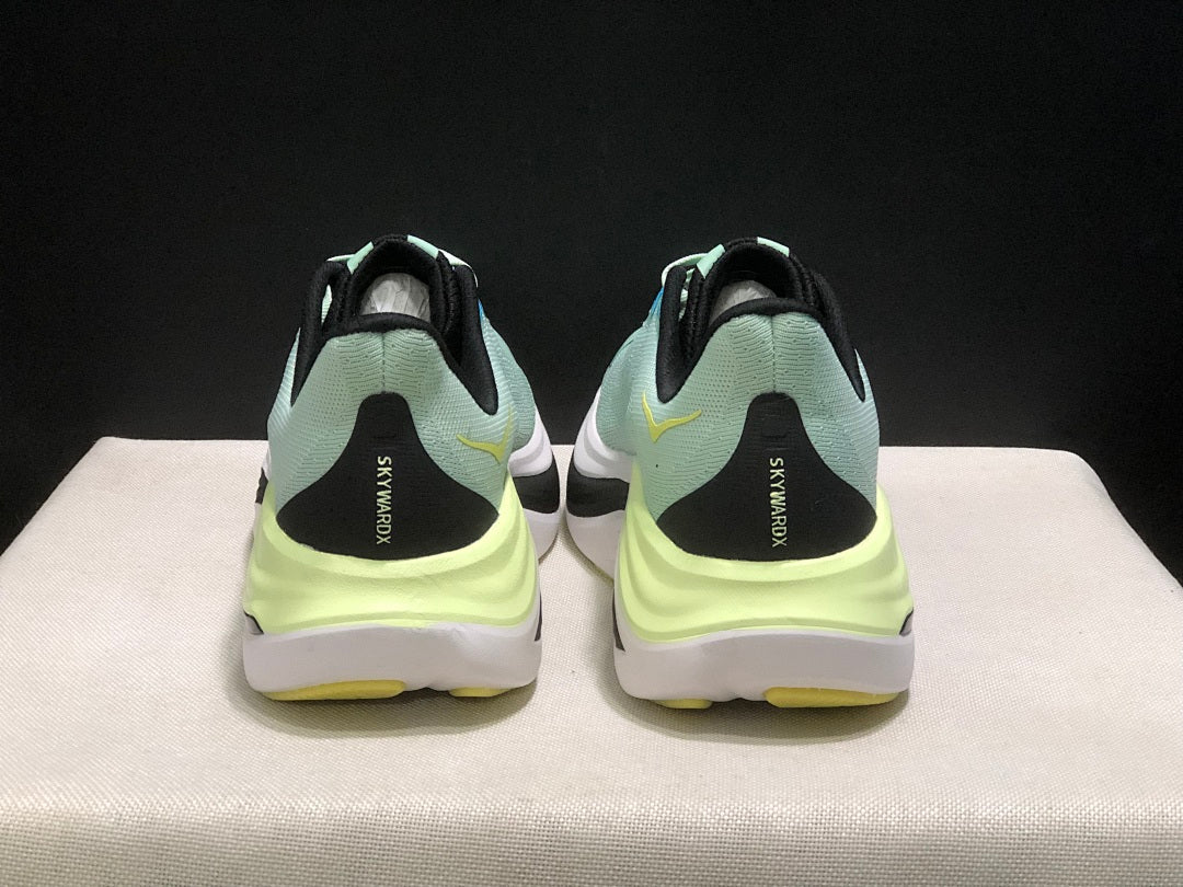 HOKA Skyward X Running Shoes in Mint Green