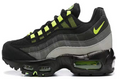 Nike Air Max 95 Black and Volt Sneakers