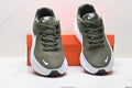 Nike Revolution 8 Olive Green and White Running Shoes