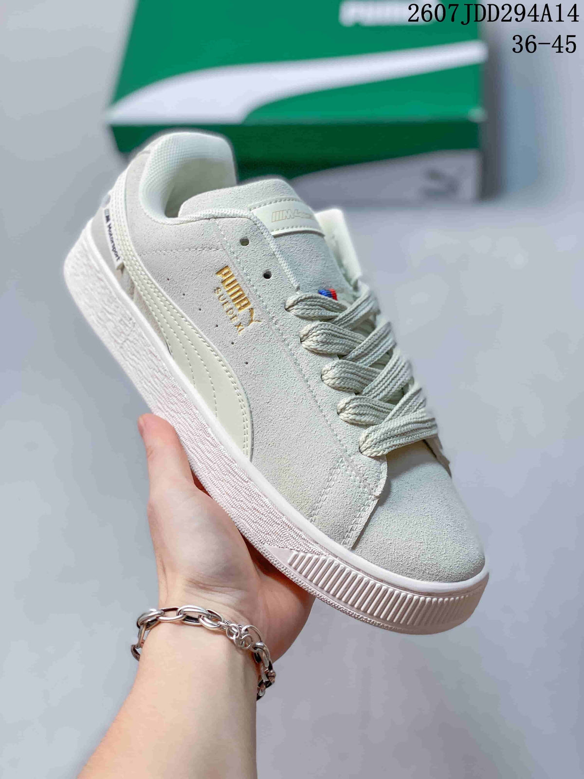 PUMA Suede XL Low-Top Sneakers White 2607JDD294A14
