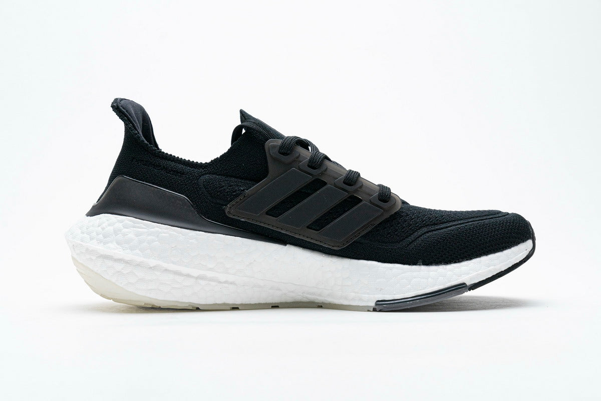 adidas UltraBoost 21 Running Shoes Black White FY0306