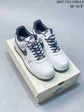Nike Air Force 1 Low White Sneakers 711790ORO
