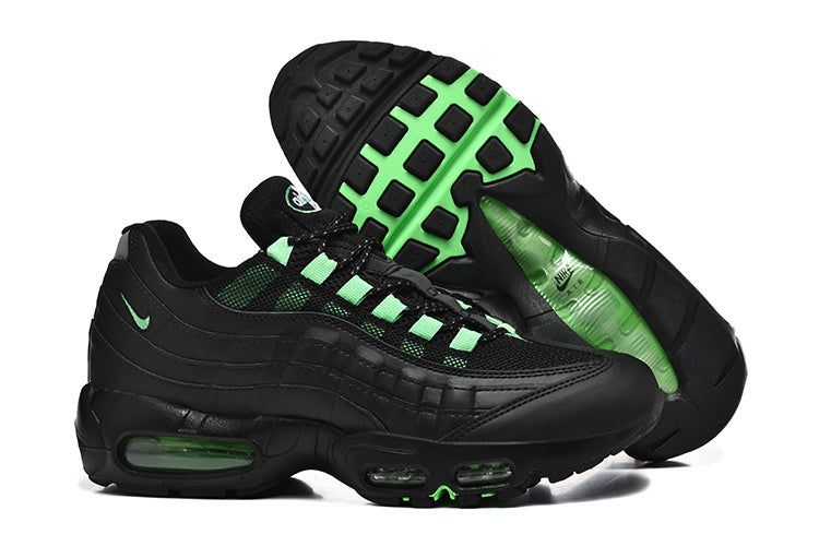 Nike Air Max 95 TT Black and Green Sneakers