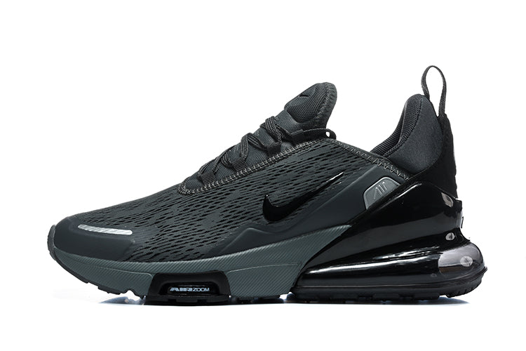 Nike Air Max 270 Black and Dark Gray Sneakers