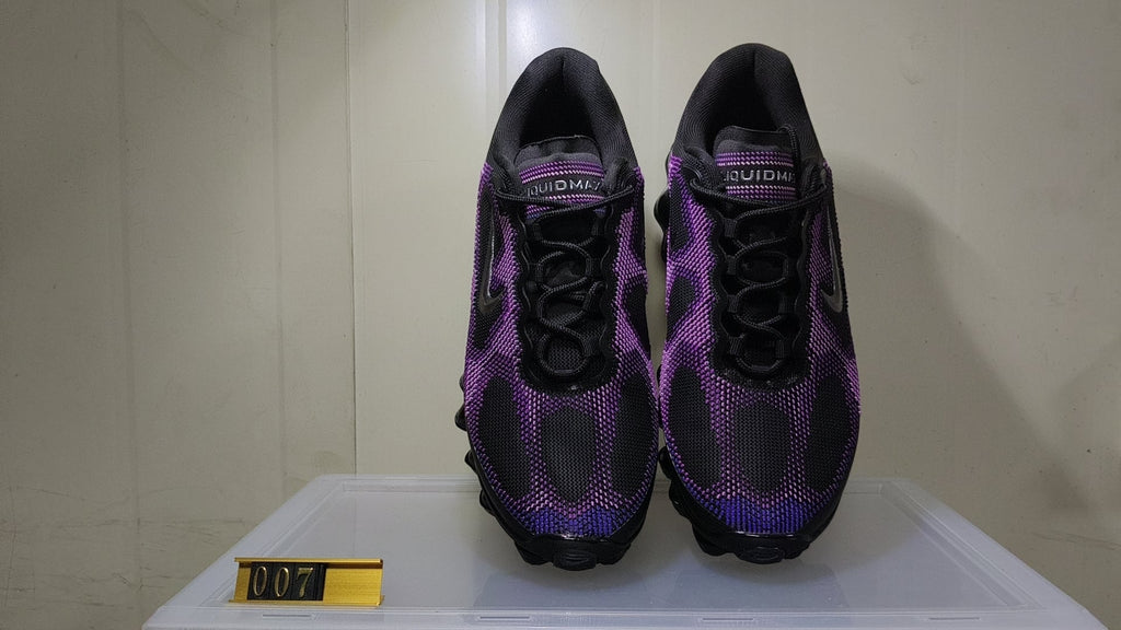 Nike Air Liquid Max Black and Purple Sneakers