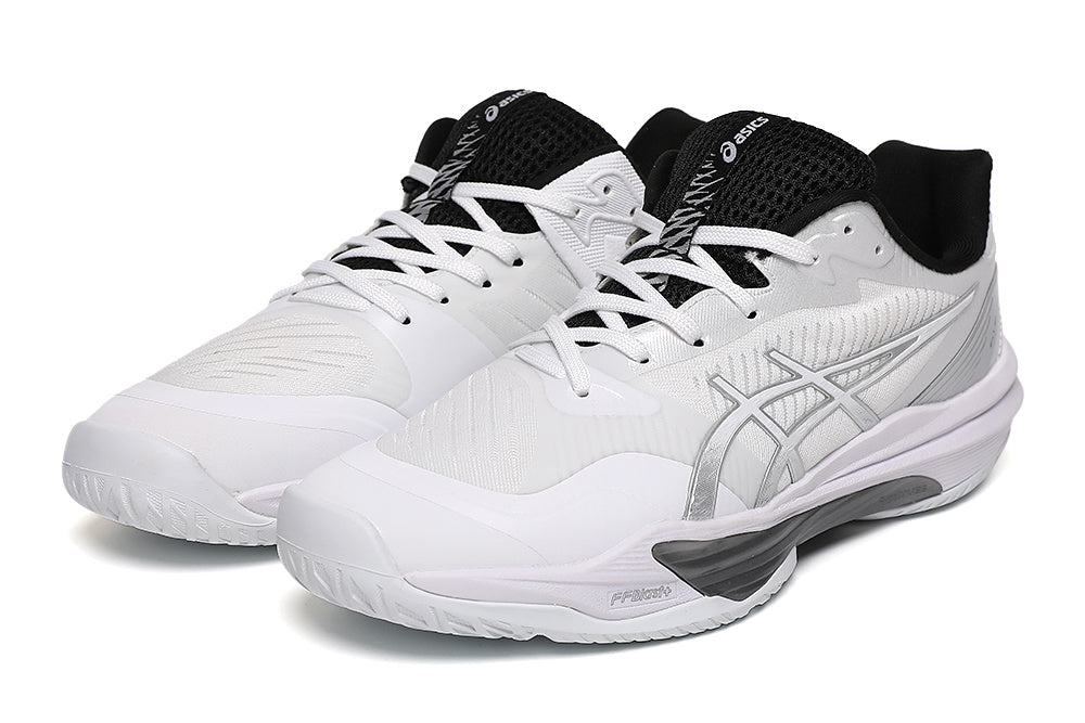 ASICS GEL-RESOLUTION 9 Tennis Shoes White Silver Black