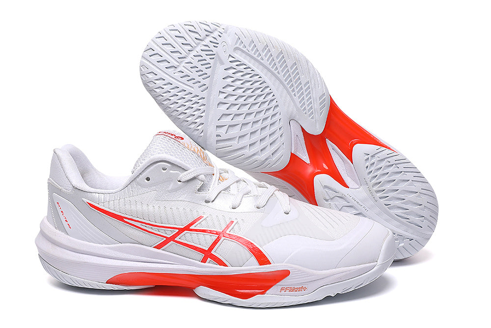 ASICS Sky Elite FF 3 Volleyball Shoes White Orange