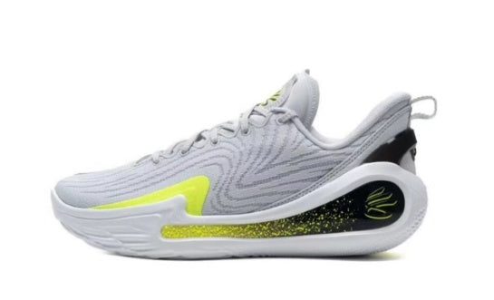 Nike Basketball Shoes Gray White Green