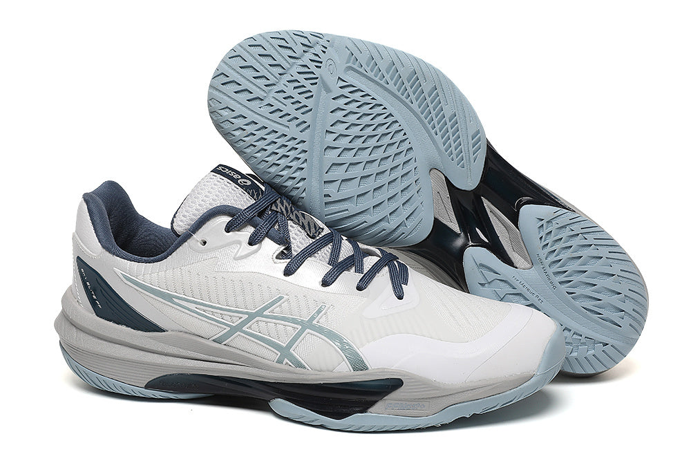 ASICS Sky Elite FF 3 Indoor Court Shoes White Blue