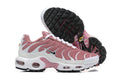 Nike Women's Air Max Plus Pink and White Sneakers