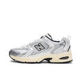 New Balance MR530TA Sneakers in White and Silver